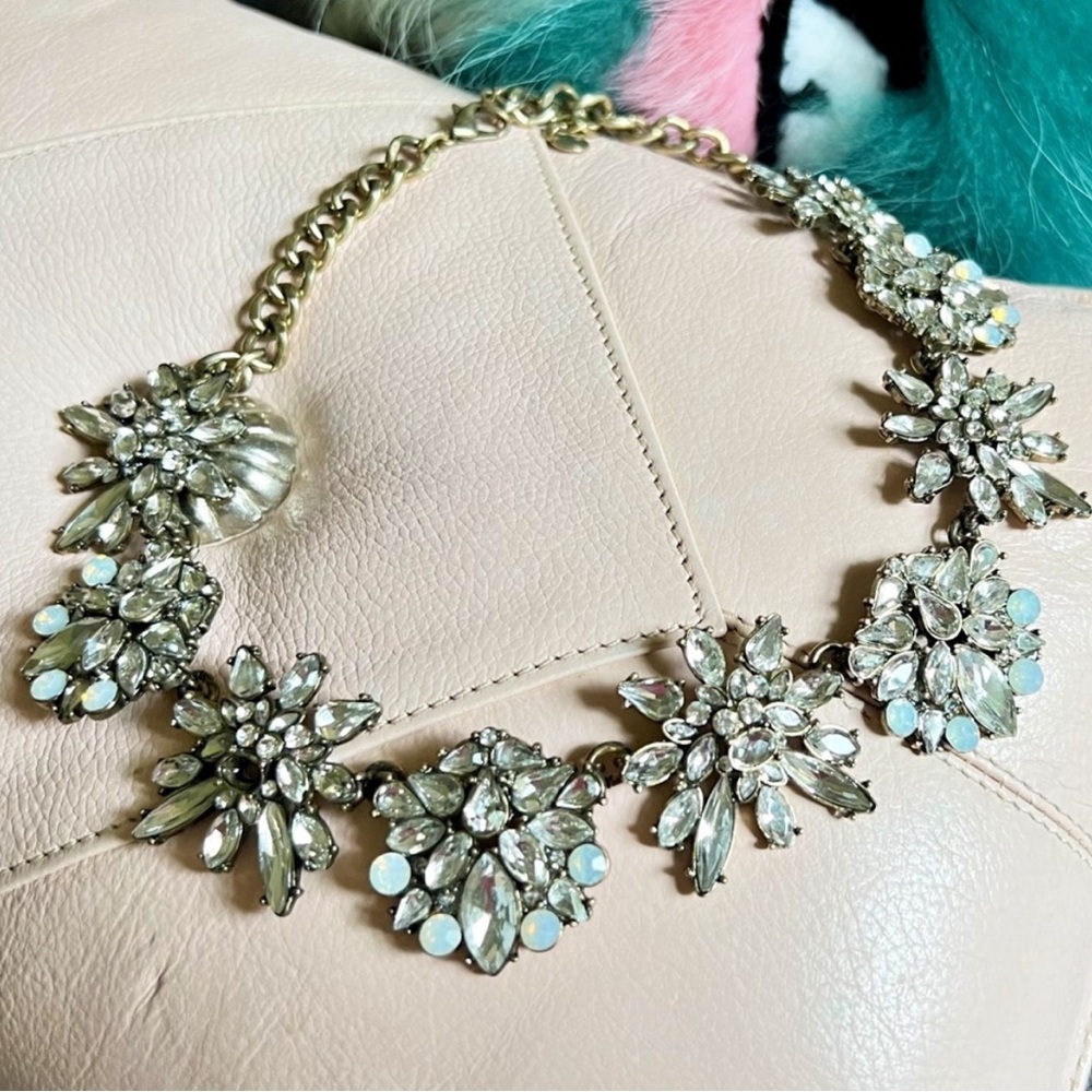 Baublebar Crystal Chunky Statement Necklace